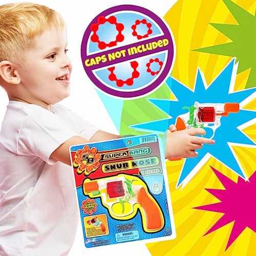 Ja-Ru Super Bang Snub Nose (Pack of 4) Perspective: back