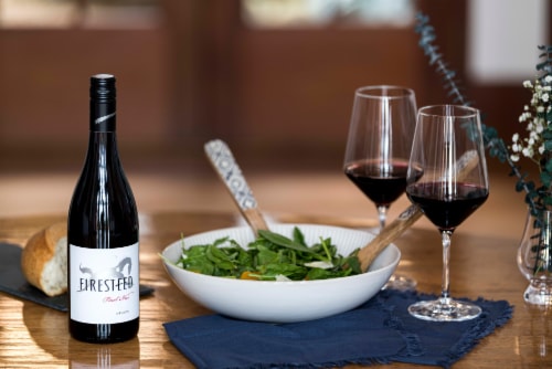 Firesteed Pinot Noir Oregon Red Wine Perspective: back