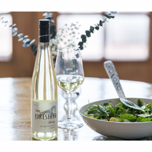 Firesteed Riesling Oregon White Wine Perspective: back