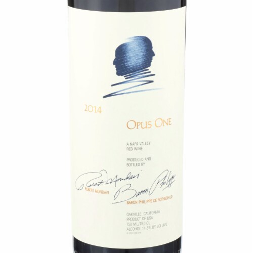 Opus One California Red Wine Perspective: back