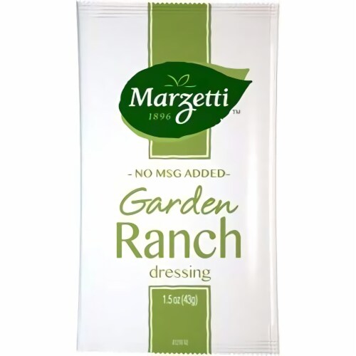 Marzetti Garden Ranch Salad Dressing 1.5 ounce (qty. 120) Perspective: back