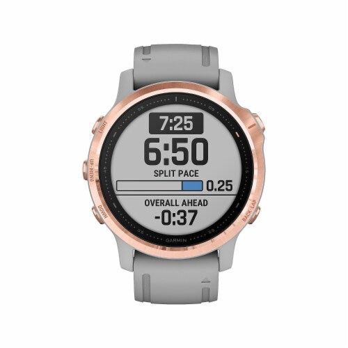 Garmin fenix 6S Sapphire Multisport GPS Watch Rose Gold-Tone with Powder Gray Band, 1 - Kroger Garmin fenix 6S Sapphire Multisport GPS Watch Rose Gold-Tone with Powder Gray Band, 1 - Kroger