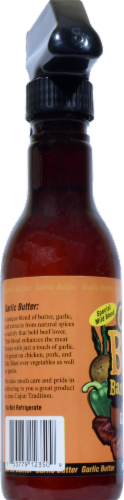 Cajun Blast Garlic Butter Basting Sauce Perspective: back