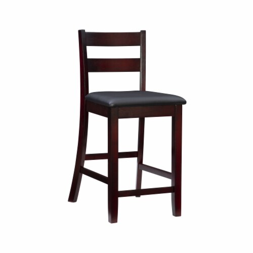 HD Designs Venice Bar Chair - Espresso Perspective: back