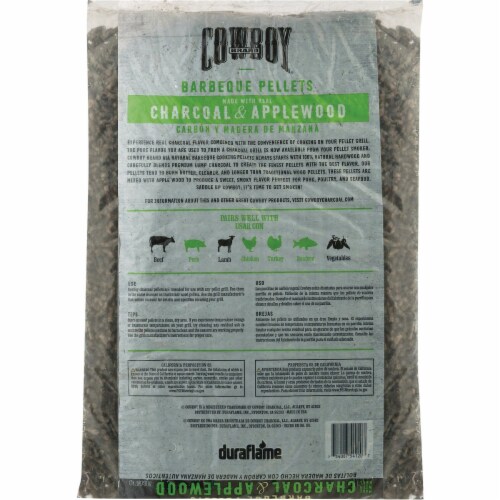 Cowboy 20 Lb. Apple Charcoal Pellets 54120 Perspective: back