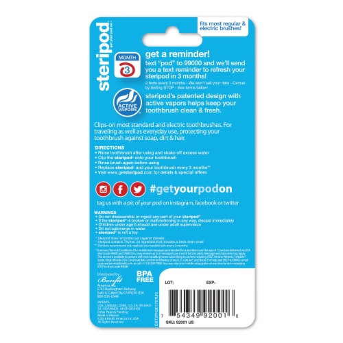 steripod toothbrush protector