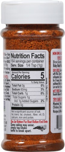 Bone Suckin' Sauce® Seasoning & Rub Perspective: back