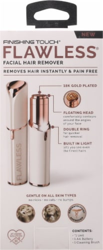 Finishing Touch® Flawless Hair Remover - Rose Gold/White, 1 ct - Kroger