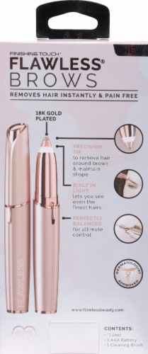 Finishing Touch® Flawless Brows Hair Remover Perspective: back