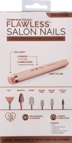 Finishing Touch Flawless Salon Nails Kit Perspective: back