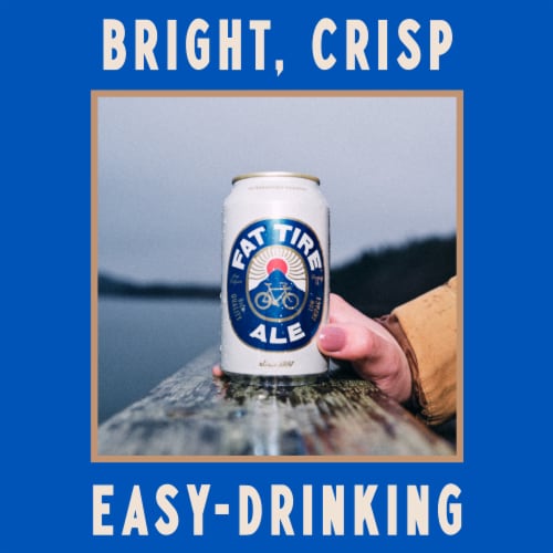 New Belgium Fat Tire Ale Beer Perspective: back