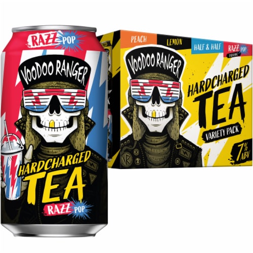 New Belgium Voodoo Ranger Hardcharged Tea Variety Pack I Hard Tea Perspective: back