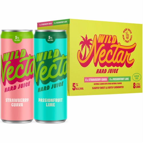 New Belgium Wild Nectar Hard Juice Variety Pack Perspective: back