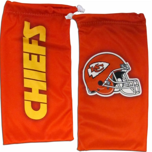 Kansas City Chiefs Wrap Sunglass and Bag Set Perspective: back