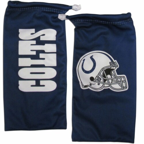 Indianapolis Colts Wrap Sunglass and Bag Set Perspective: back