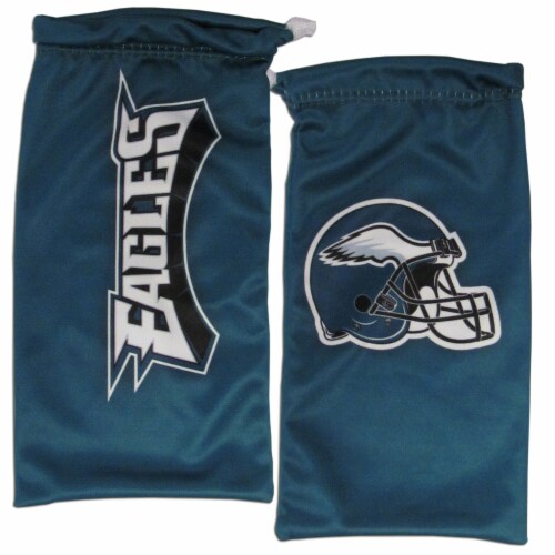 Philadelphia Eagles Wrap Sunglass and Bag Set Perspective: back