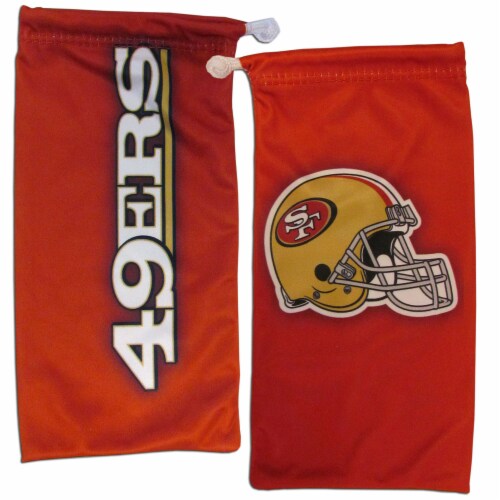 San Francisco 49ers Wrap Sunglass and Bag Set Perspective: back