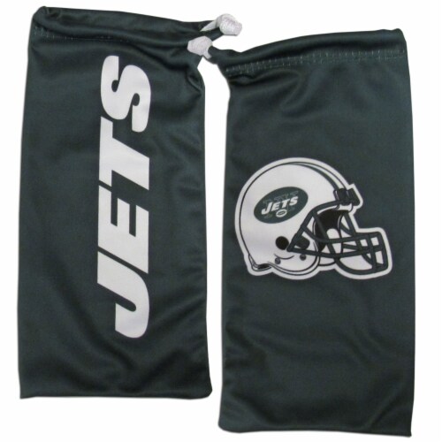 New York Jets Wrap Sunglass and Bag Set Perspective: back