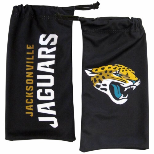 Jacksonville Jaguars Wrap Sunglasses and Bag Set Perspective: back