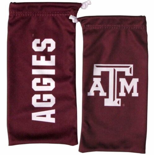 Texas A & M Aggies Wrap Sunglasses and Bag Set Perspective: back
