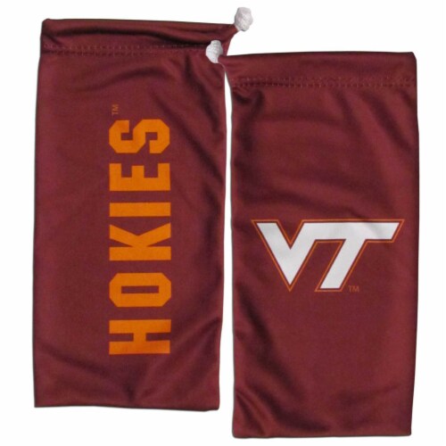 Virginia Tech Hokies Wrap Sunglasses and Bag Set Perspective: back