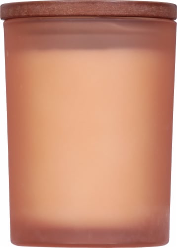 Chesapeake Bay Candle Mind and Body Peace and Tranquility Jar Candle - Frosted Coral Perspective: back