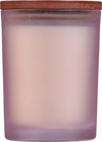 Chesapeake Bay Candle Mind & Body Joy + Laughter Cranberry Dahlia Fragranced Jar Candle Perspective: back
