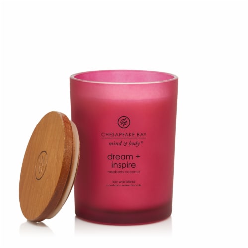 Chesapeake Bay Mind & Body® Jar Candle Dream + Inspire Perspective: back