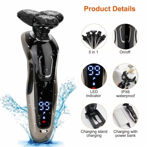 Electric shop razor kit