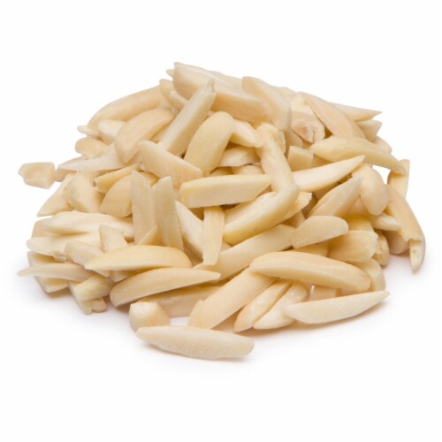 Aiva Almonds Slivered Blanched 1 lb Perspective: back