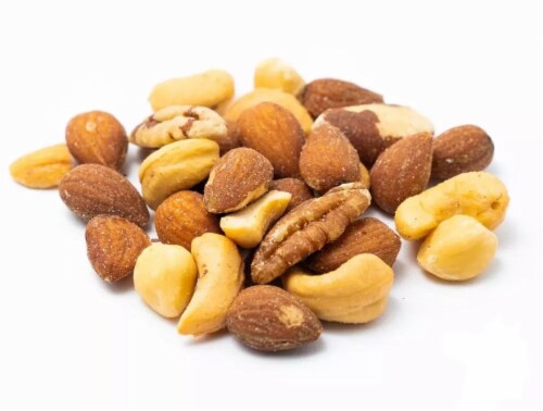 Aiva Roasted Salted Nut mix 14 oz Perspective: back