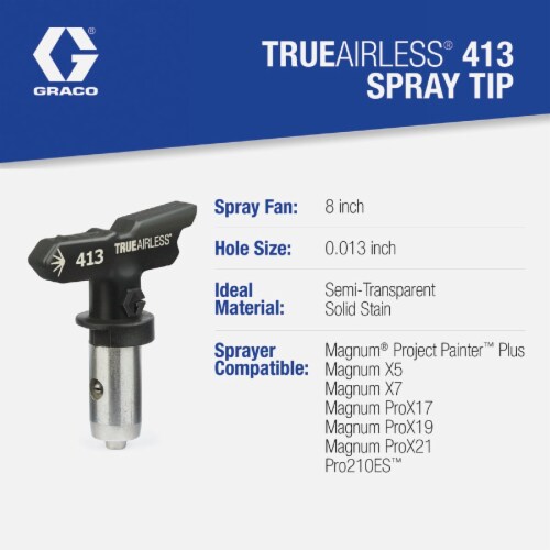 TrueAirless Truairless 413 Spray Tip TRU413 Perspective: back
