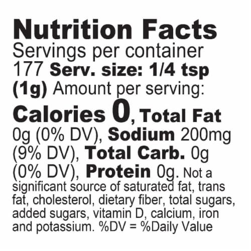 Kinder's® The Blend Seasoning Perspective: back