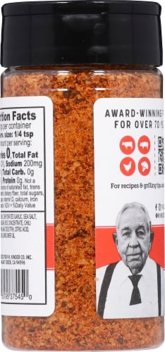 Kinder's® All Purpose Meat & Veggie Rub Perspective: back