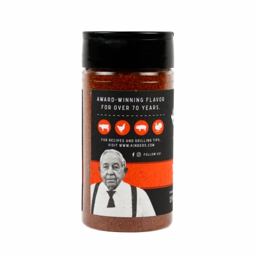 Kinder's The Taco Blend with Lime & Ancho Chili Made From Scratch Seasoning 5 oz Perspective: back