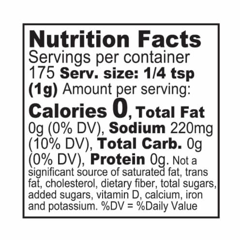 Kinder's® The Steak Blend Seasoning Perspective: back