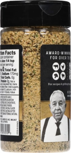 Kinder's® Prime Steak with Black Garlic and Truffle Seasoning Perspective: back