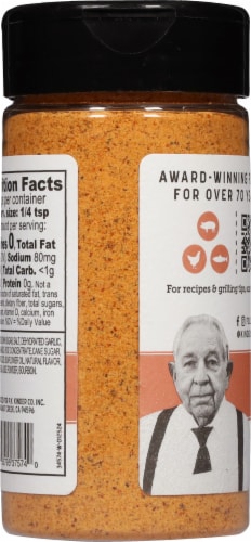 Kinder's® Bourbon Peach Seasoning Perspective: back