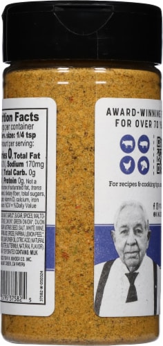 Kinder's® Cowboy Butter Seasoning Perspective: back