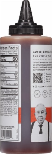 Kinder's® Mild BBQ Sauce Perspective: back