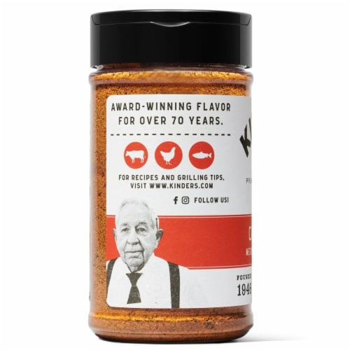 Kinder's Carne Asada Seasoning (8.8 Ounce) Perspective: back