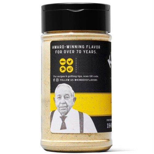 Kinder's Lemon Butter and Garlic Seasoning (9.25 Ounce) Perspective: back