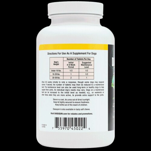 Dasuquin MSM for Small Medium Dogs 84 Chew Tablets 84 ct Harris
