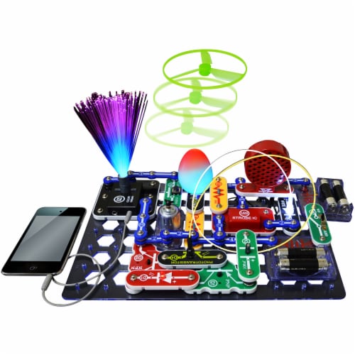 Elenco Snap Circuits LIGHT Perspective: back