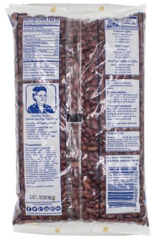 La Nuestra Salvadorean Red Silk Beans Perspective: back