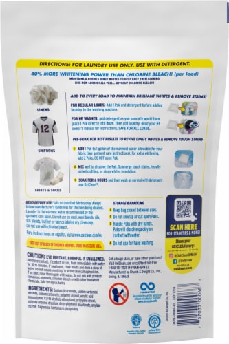 Oxiclean Laundry Whitener & Stain Remover, White Revive - 5 lb