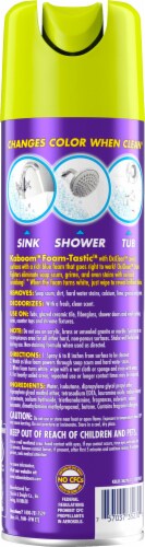 Kaboom™ Foam-Tastic™ Lemon Citrus Scent Bathroom Cleaner with OxiClean Perspective: back