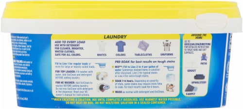 Oxiclean 1699453 1.77 lbs Stain Remover Case- pack of 4 Perspective: back