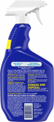 OxiClean™ Citrus Scent 3 in 1 Deep Clean Multi-Surface Disinfectant Perspective: back