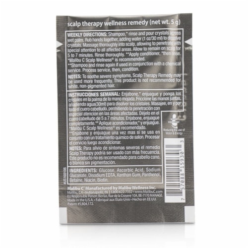 Malibu C Scalp Therapy Wellness Scalp Remedy 12x5g/0.17oz Perspective: back